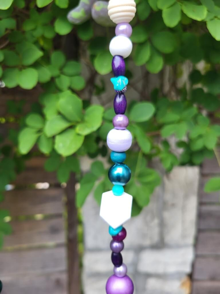 Boho-Mobile Firoza, türkis-lila
