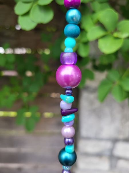 Boho-Mobile Firoza, türkis-lila