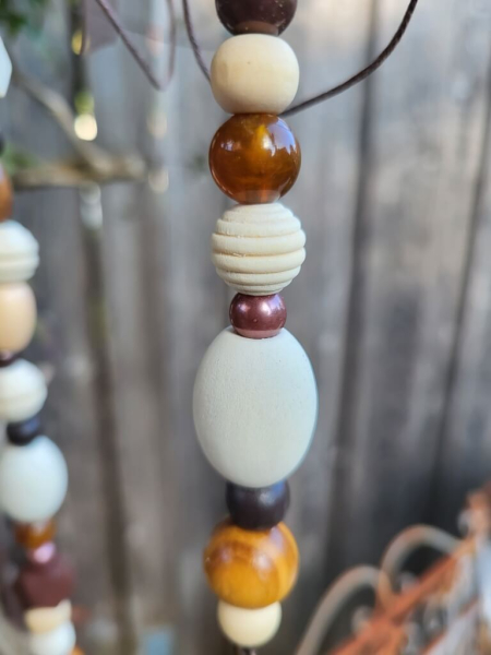 Boho-Mobile Macchiato, mit Bronze-Herzen