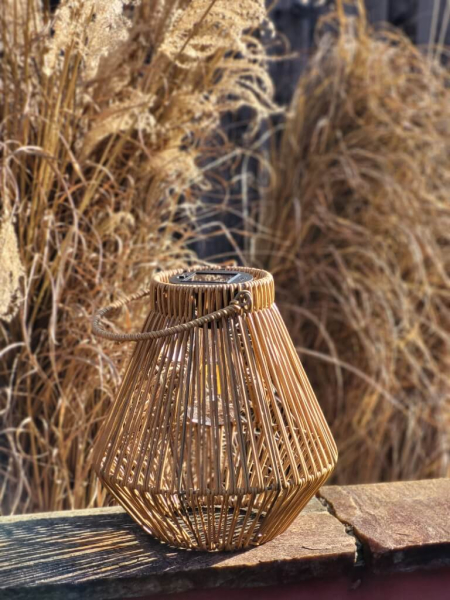 Boho Solar Windlicht Camilla, zum Hängen