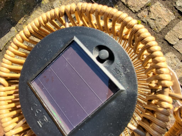 Boho Solar Windlicht Camilla, zum Hängen