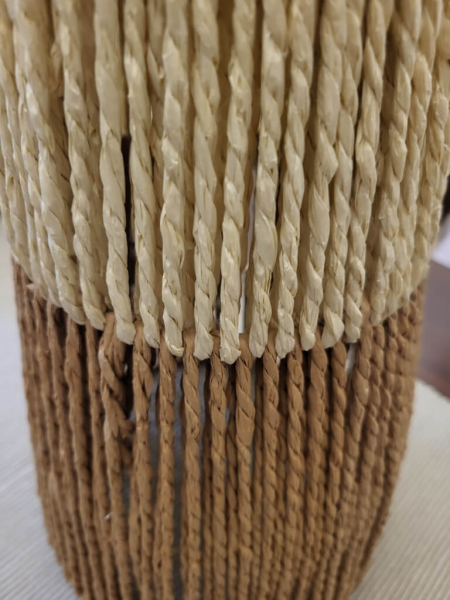Boho Weihnachtsbaum, weiß-creme