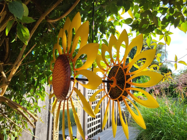 Hippie Windrad Sonnenblume zum Hängen