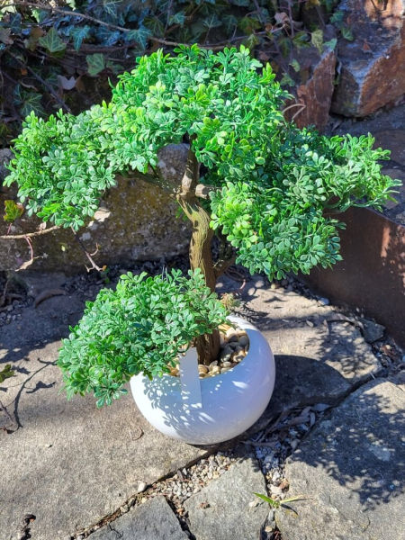 Bonsai Laubbaum im Topf (künstlich)