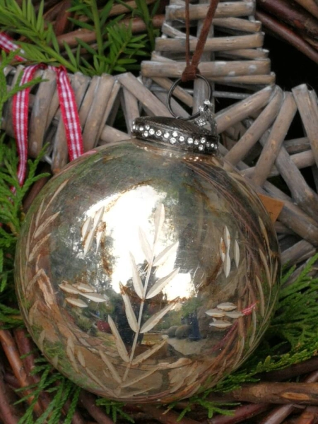 Christbaumkugel Amaranja Halme, altgold