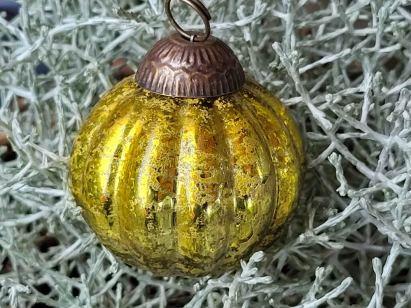 Hippie-Boho Christbaumkugel-Mix 3, Zitrus