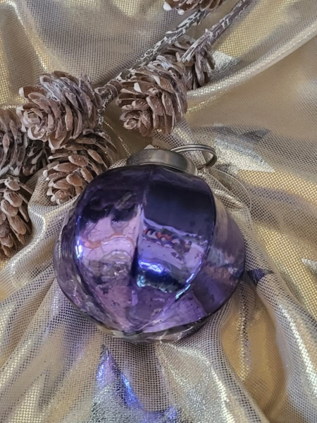 Christbaumkugel Florance, lila