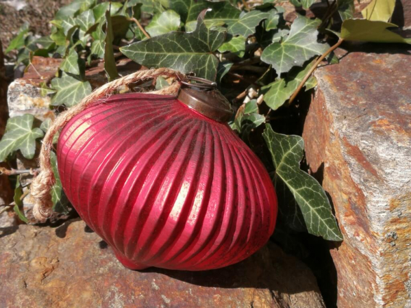 Christbaumkugel Soretta rot