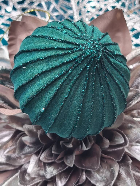 Christbaumkugel Zielony petrol