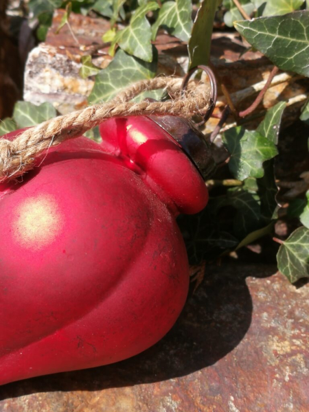 Christbaumschmuck Zapfen Zipala, rot