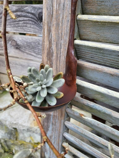 Rostoptik Schöpflöffel (Kerzenhalter) Sina zum Einhängen