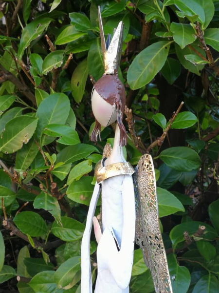 Dekoengel Aljona mit Goldstern