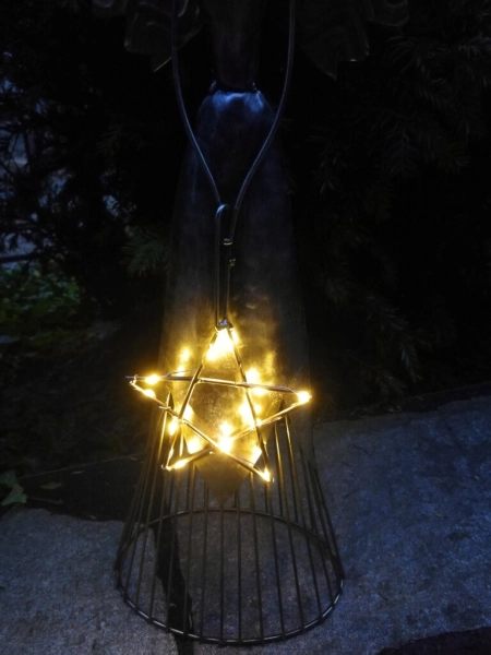 LED Dekoengel Kasdeya mit Stern