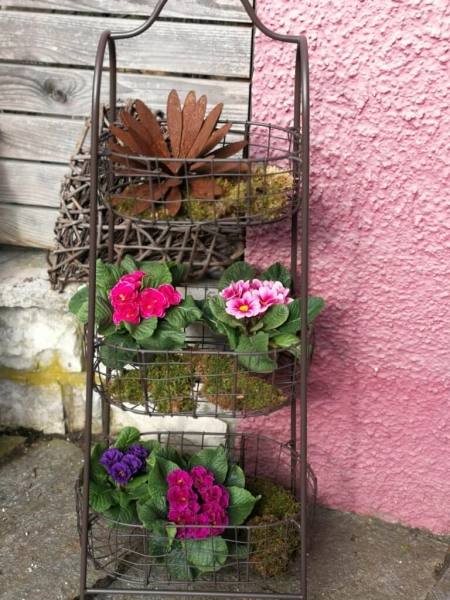 Etagere Eldur aus Metall