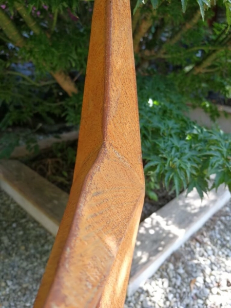 Edelrost 3D-Stern zum Hängen