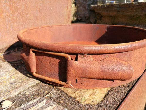 Edelrost Pflanzschale Backform