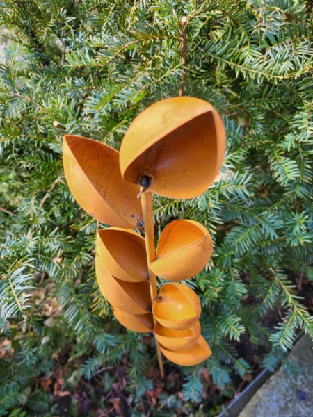 Edelrost Blume Marianne zum Stecken