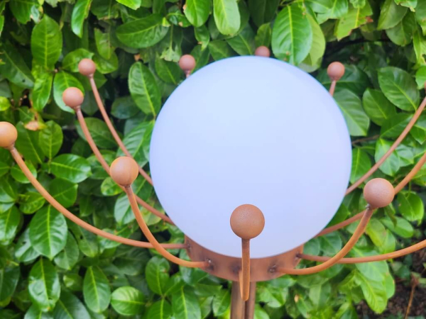 Edelrost Solarblume Sommernachtstraum, weiß