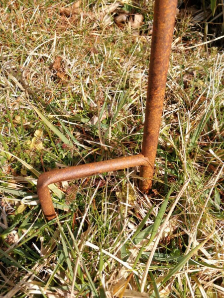 Gartenstecker Blüte Susi