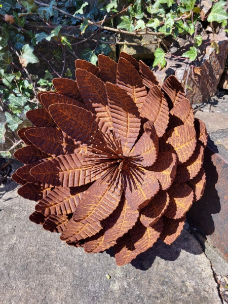 Edelrost Blume Tiara