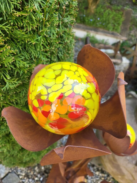 Edelrost Glasblume Zuzanna