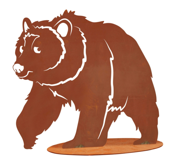 Edelrost Braunbär Bruno