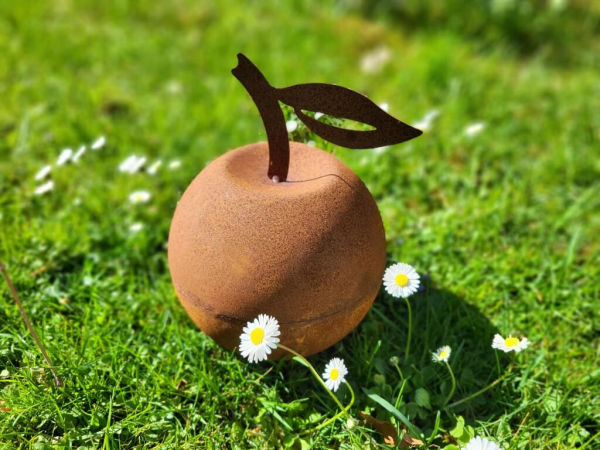 Edelrost Deko Apfel