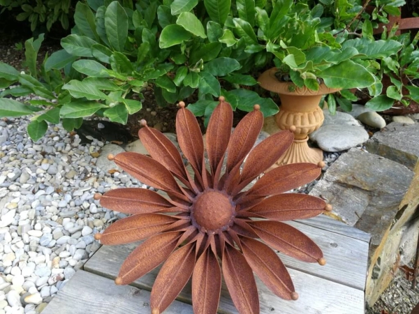 Edelrost Blume Gerbera