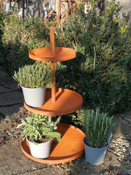 Edelrost Etagere
