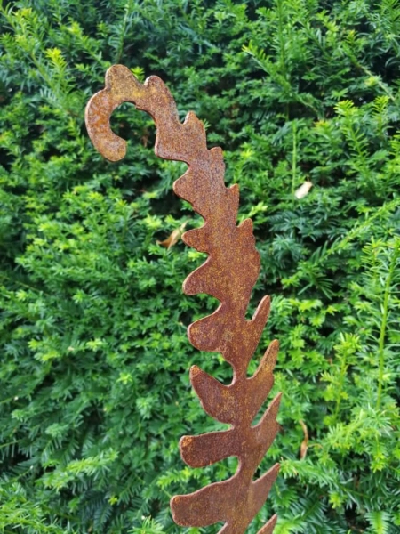 Edelrost Farnstecker, schmal