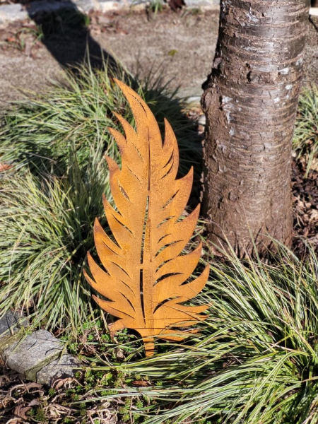 Edelrost Edelrost Dekofeder zum SteckenModell 2, 2 Größen