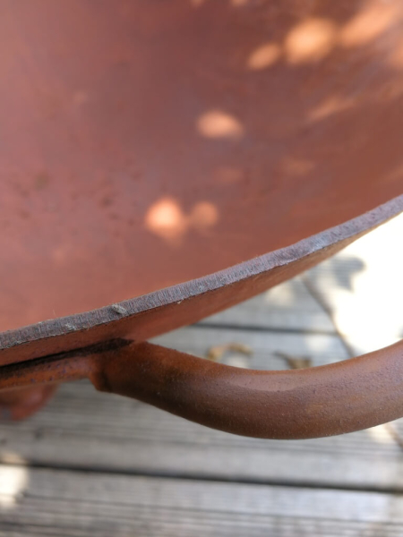Edelrost Feuerschale "Dreibein"