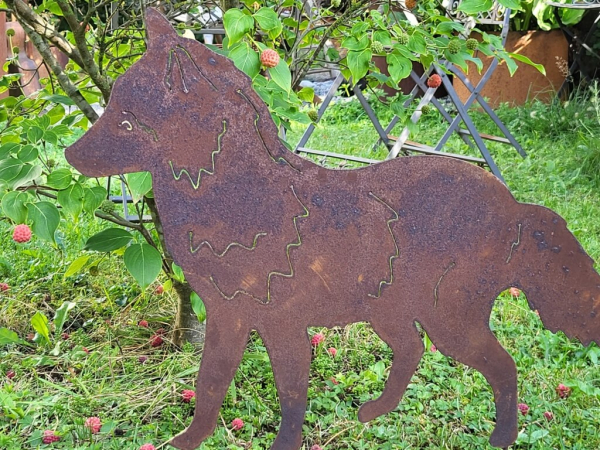Edelrost Fuchs Fritz, zum Stecken