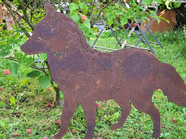 Edelrost Fuchs Fritz, zum Stecken