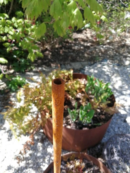 Edelrost Gartenfackel Hera
