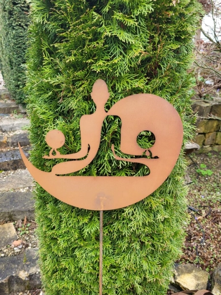 Edelrost Gartenstecker Feng Shui