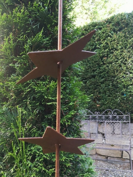 Gartenstecker, mehrere Sterne