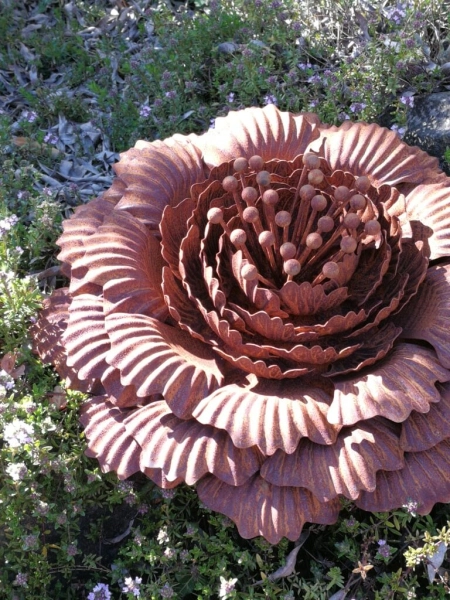 Edelrost Blume Ivy