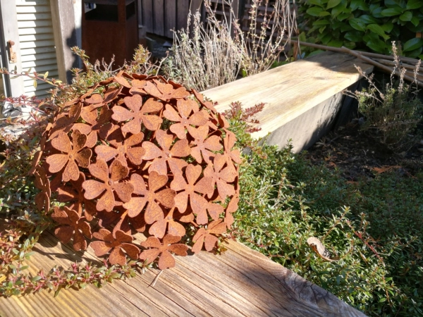 Edelrost Hortensie