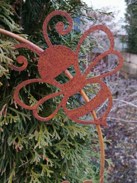 Edelrost Wandbild Bee Happy
