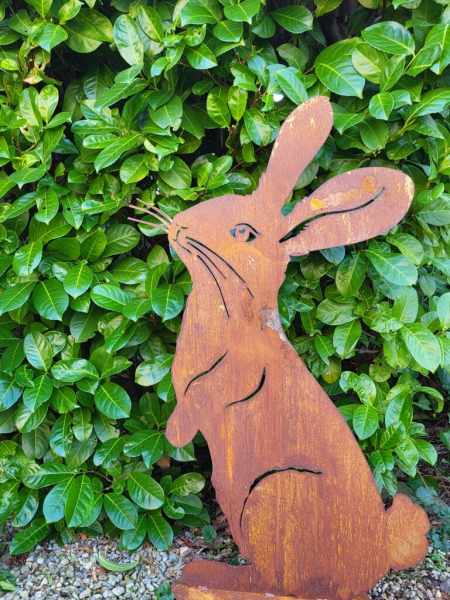 Edelrost Hase Flauschi