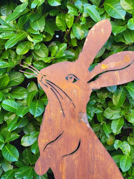 Edelrost Hase Flauschi