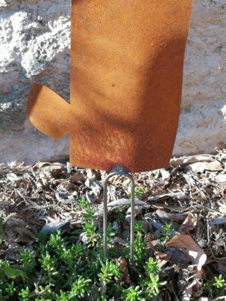 Edelrost Hase Langohr zum Stecken
