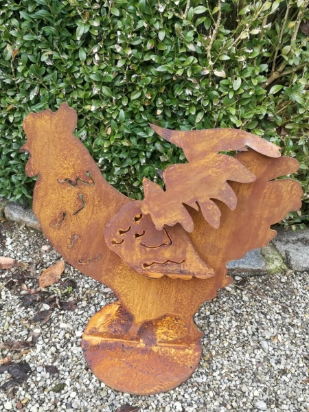 Edelrost Henne Agata, 3D Effekt