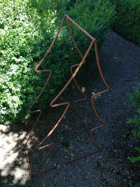 Edelrost Kaminholzregal Tanne, 98 cm