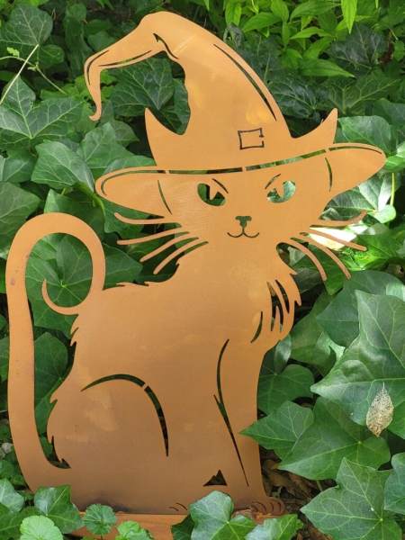 Edelrost Katze Hexenzauber