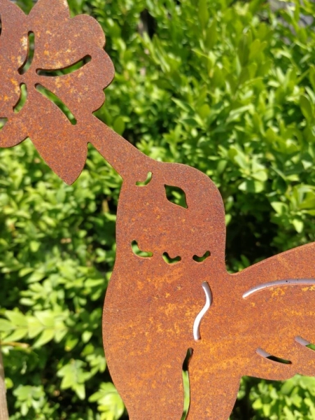 Edelrost Kolibri zum Schrauben