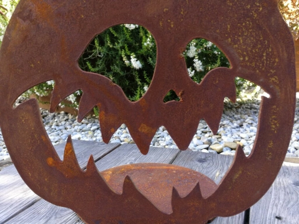 Edelrost Halloween Kürbis Phat Jack