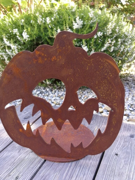 Edelrost Halloween Kürbis Phat Jack