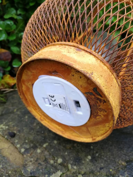 Edelrost LED Laterne Rumea